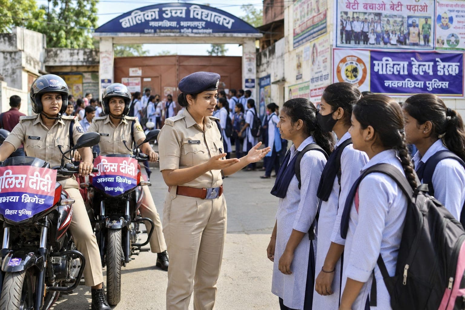 Bihar Police: स्कूल-कॉलेज के बाहर मनचलों की खैर नहीं, ‘पुलिस दीदी’ की स्पेशल पेट्रोलिंग; छात्राओं को मिलेगा सुरक्षा का भरोसा