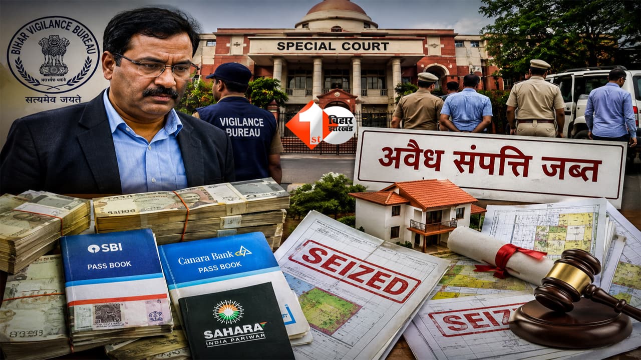 Bihar News : रिश्वतखोरी पड़ी भारी! पूर्व SDO की करोड़ों की संपत्ति पर चला बुलडोजर,पत्नी-बेटे के नाम की जमीन और बैंक जमा भी सरकार के कब्जे में