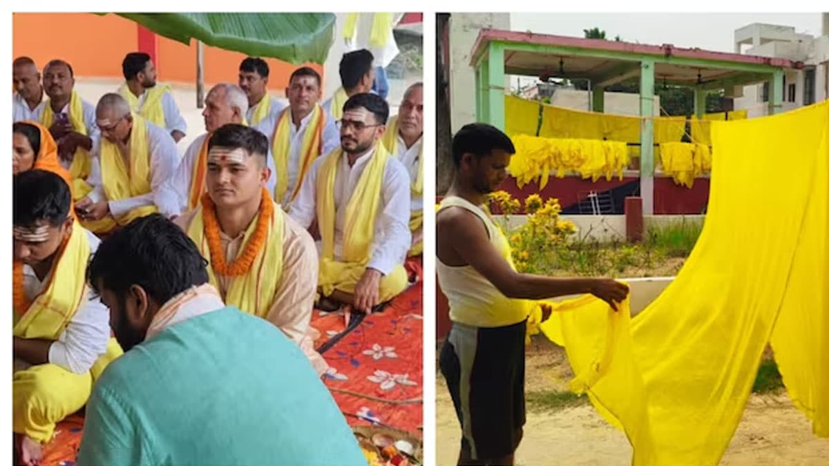 Bihar News : बिहार का अनोखा थाना! सावन पूर्णिमा पर खाकी छोड़ पीली धोती पहनते हैं थानेदार, 160 साल पुरानी परंपरा