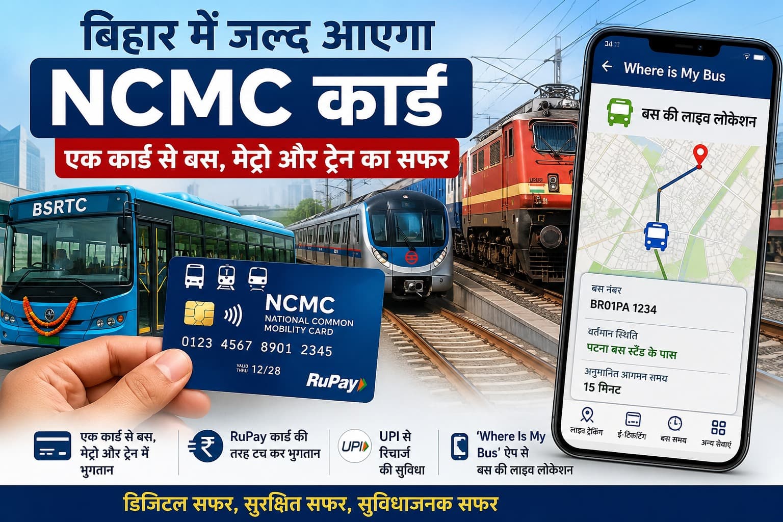 Bihar NCMC Card