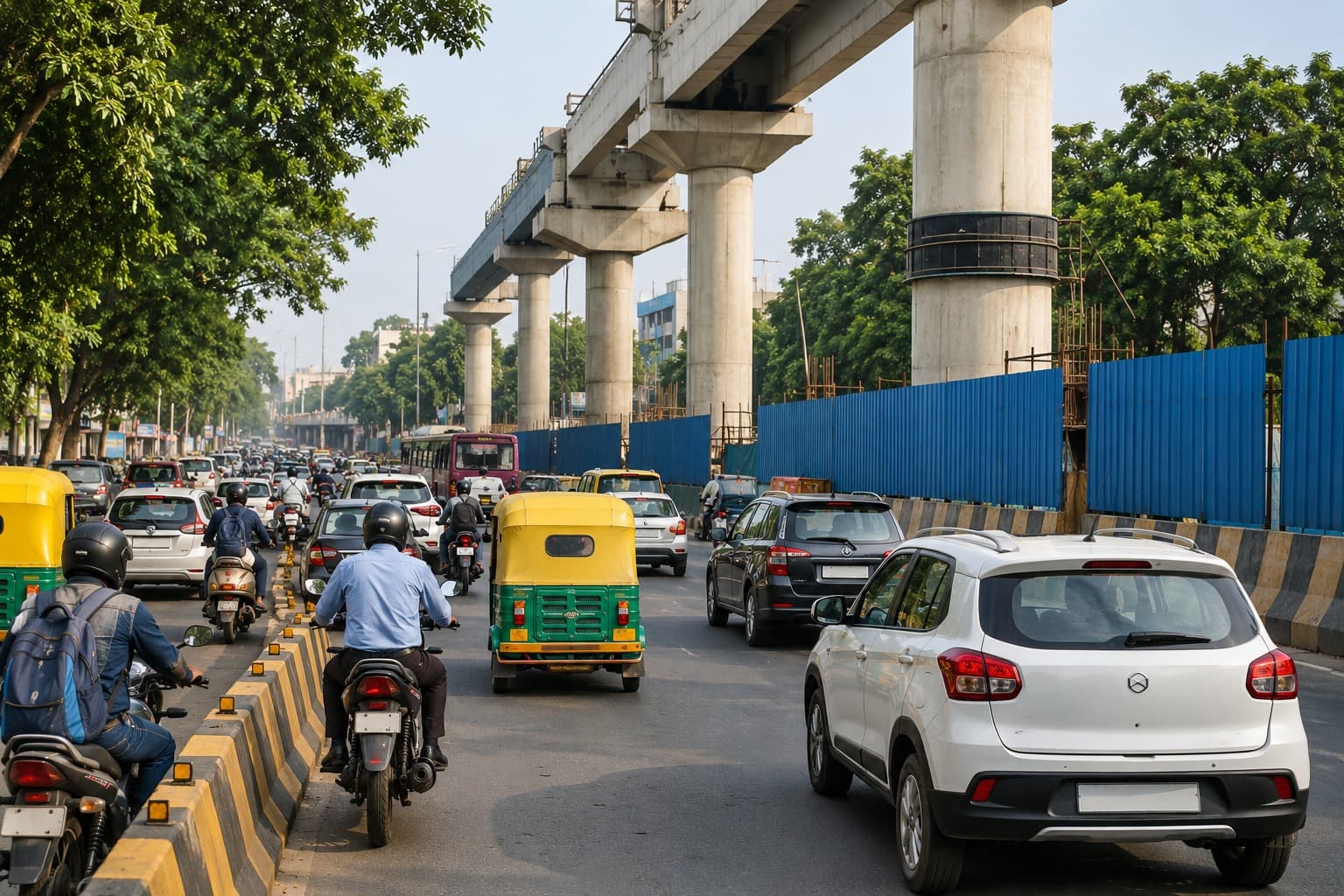 Patna Traffic : पटना में आज से ट्रैफिक का नया रूट, चिड़ियाघर के पास मेट्रो निर्माण से बदला डायवर्जन प्लान
