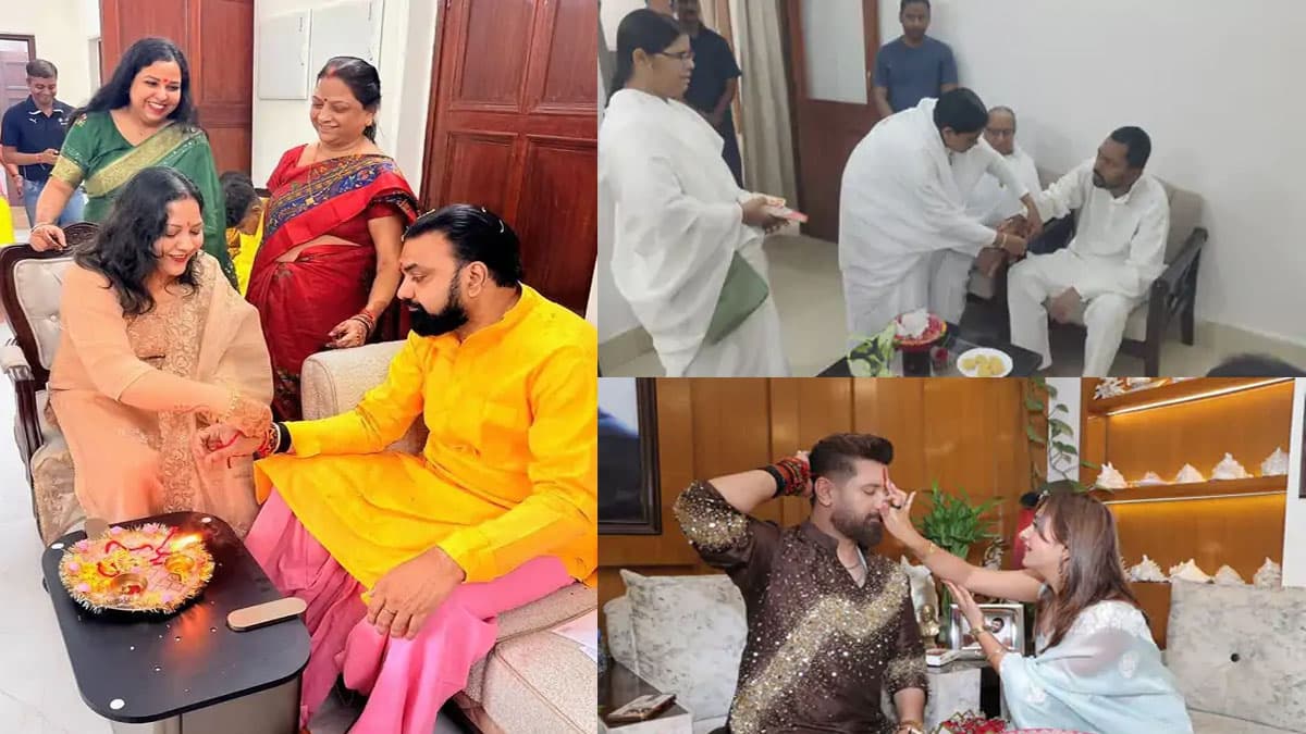 Raksha Bandhan : बिहार में रक्षाबंधन की धूम: CM सम्राट चौधरी ने बंधवाई राखी, जेलों में सलाखों के पार दिखा भाई-बहन का भावुक रिश्ता