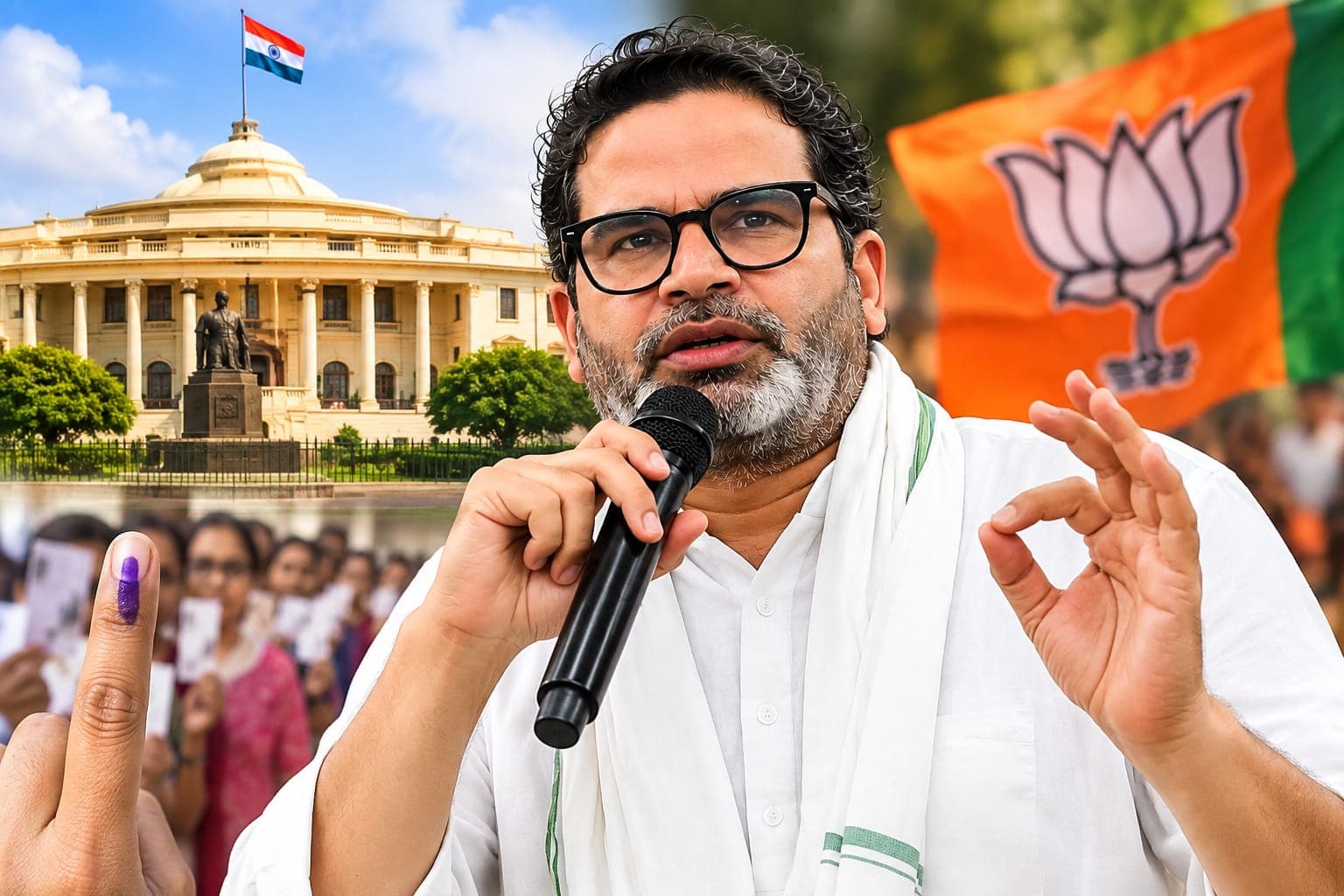 Bihar News : बांकीपुर जीतते ही प्रशांत किशोर का बड़ा खुलासा! बोले- BJP के बड़े वर्ग ने दिया साथ, टूट गई जाति और दल की दीवार