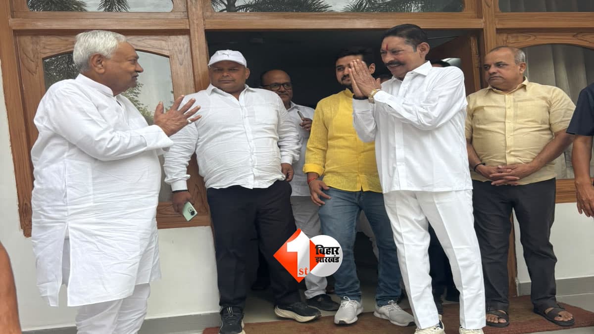 हाथ जोड़कर नीतीश कुमार से मिले अनंत सिंह, मुस्कुराते हुए तस्वीर आई सामने; मोकामा से लेकर बिहार की राजनीति तक हुई चर्चा