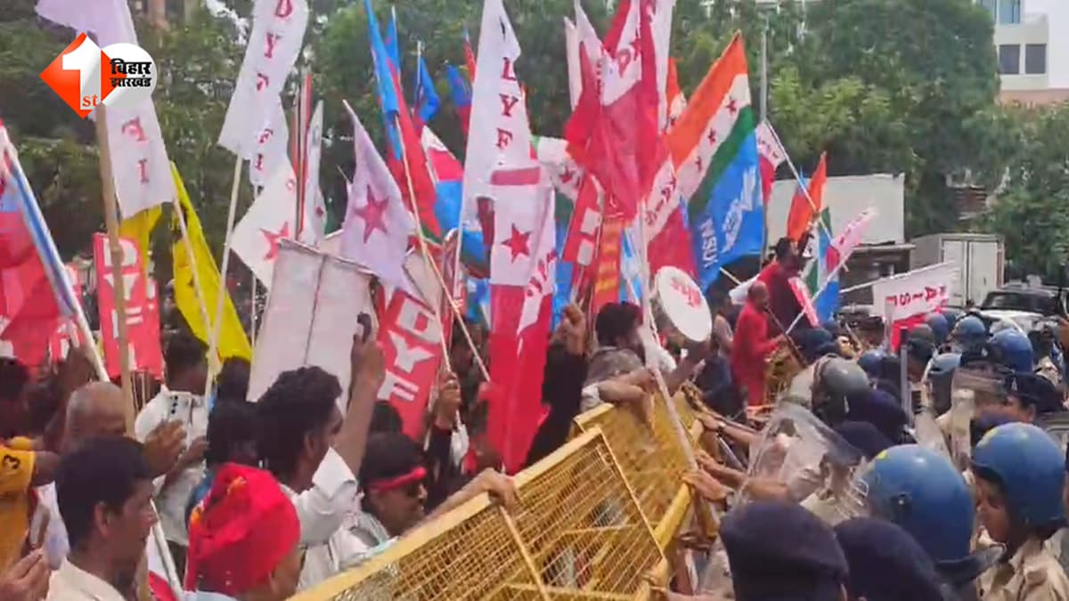पटना में फिर सड़कों पर उतरे छात्र, मुख्यमंत्री आवास घेरने निकला मार्च; पुलिस ने डाकबंगला पर रोका, जानिए क्या हैं मांगें