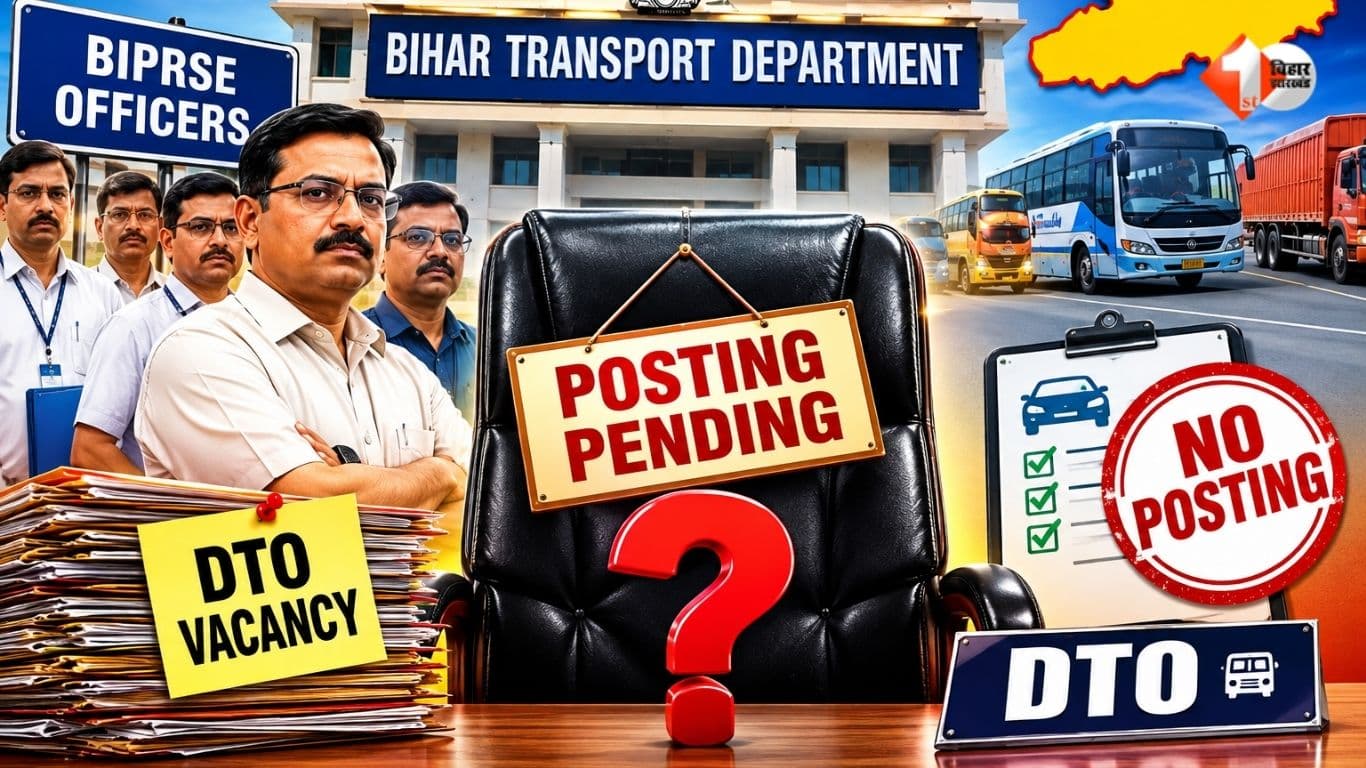 Bihar Transport Department, Bihar News, DTO Posting Bihar, Bihar Transport Service, बिहार परिवहन सेवा, जिला परिवहन पदाधिकारी, DTO Vacancy, Bihar Administrative Service, BIPRSE Officers, Transport Depa