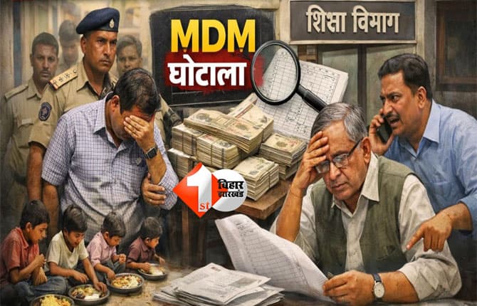 Bihar MDM scam : बिहार में एमडीएम घोटाला, हेडमास्टरों से 1.92 करोड़ की वसूली, शिक्षा विभाग में मचा हड़कंप