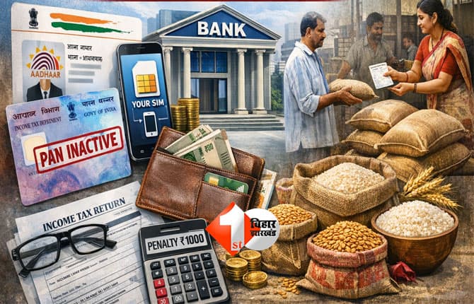 Aadhaar Card Update Rules : नए साल 2025 से बदलेंगे आधार-पैन, बैंक और राशन के नियम; मोबाइल नंबर से लेकर गेहूं-चावल तक में बड़ा बदलाव