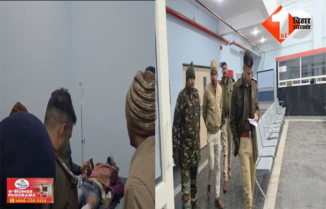 Police Encounter : बिहार में सुबह -सुबह हुआ एनकाउंटर, पुलिस ने थावे मंदिर के मुकूट चोर ग्रुप में शामिल 'इस्माइल आलम' को मारी गोली; फिर ऐसे किया अरेस्ट