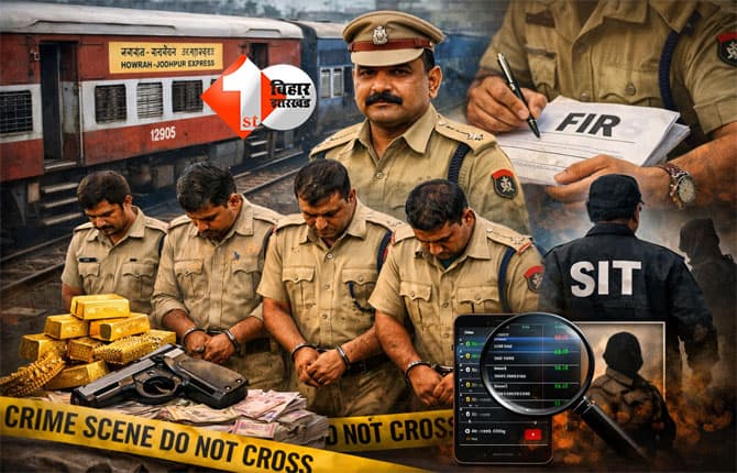 Gold Heist : 1 करोड़ की सोना लूट मामले में बड़ा खुलासा, अपराधी ही बन गया शिकायतकर्ता; थानेदार सहित 5 पुलिसकर्मी निलंबित