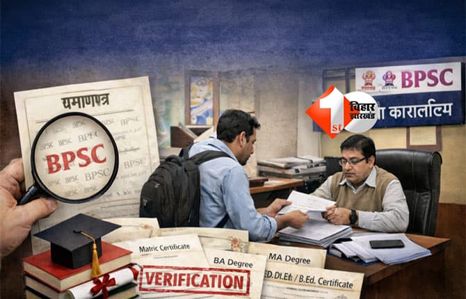BPSC teacher verification : BPSC से बहाल शिक्षकों के प्रमाणपत्रों की होगी गहन जांच, शिक्षा विभाग का बड़ा एक्शन