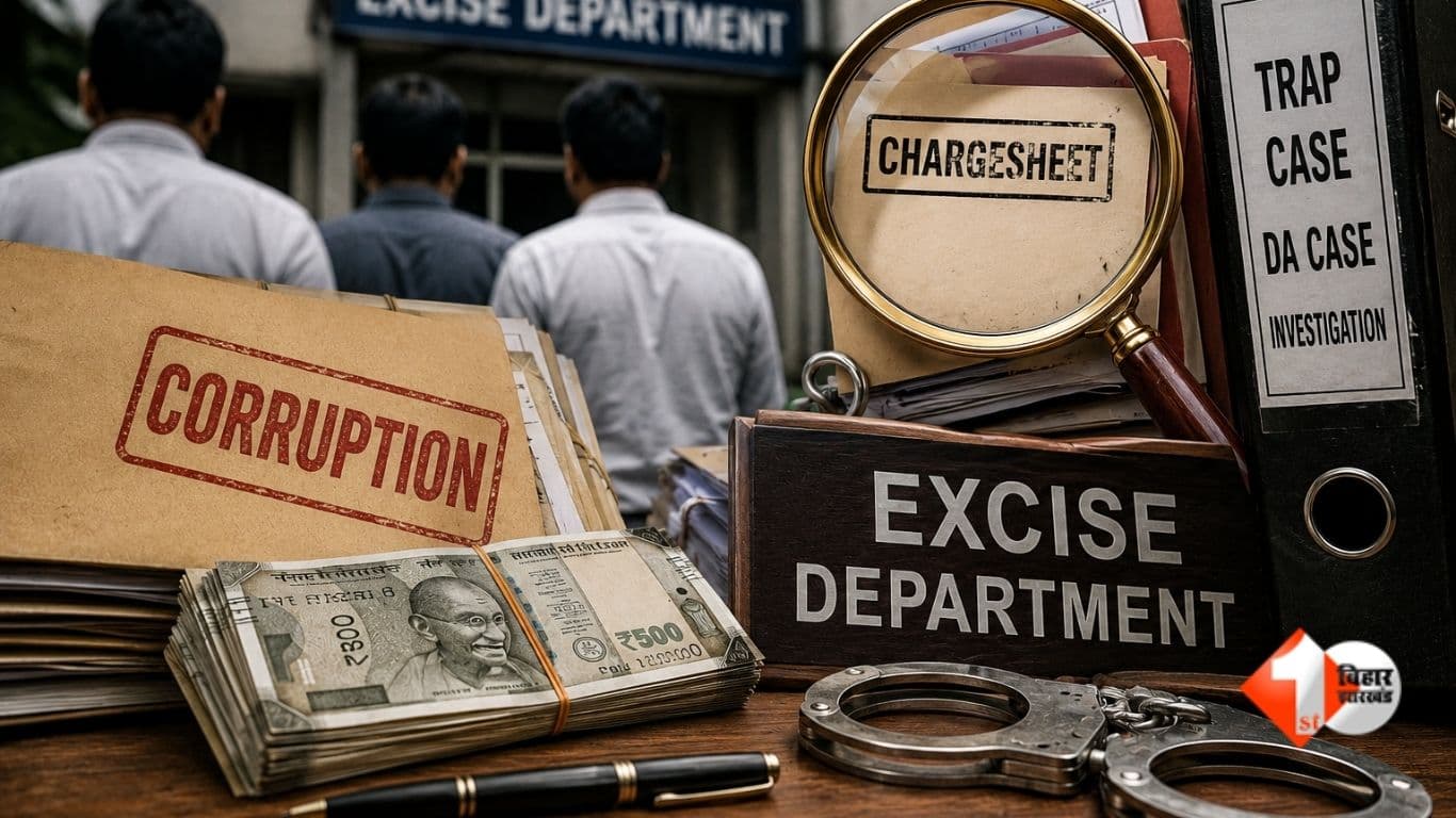 Bihar News, Bihar Excise Department, Vigilance Bureau Bihar, Corruption Case Bihar, Excise Officer Corruption, DA Case Bihar, Trap Case Bihar, Special Vigilance Unit, Economic Offences Unit Bihar, बिह