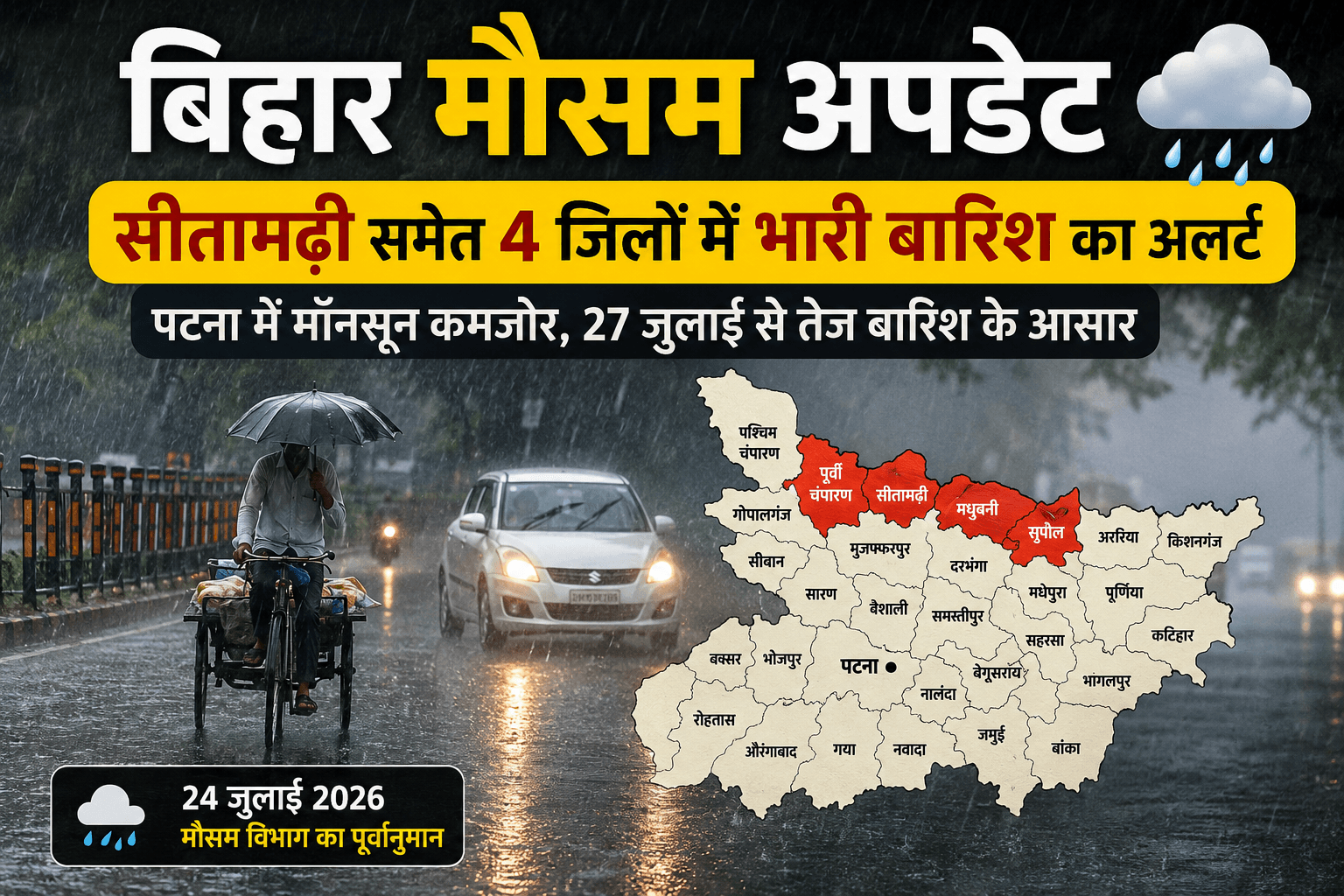 Bihar weather update