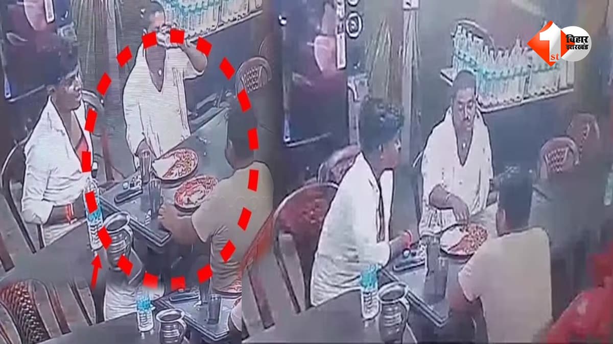 बिहार में शराबबंदी के बावजूद नहीं थम रहा जाम का दौर, होटल में शराब पीते चौकीदार का वीडियो वायरल