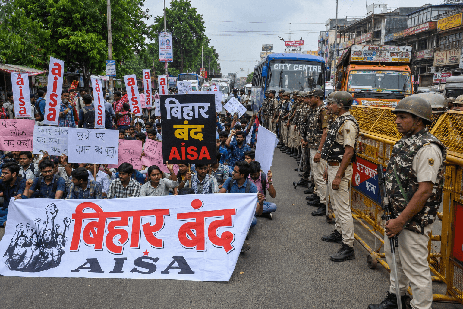 Bihar bandh