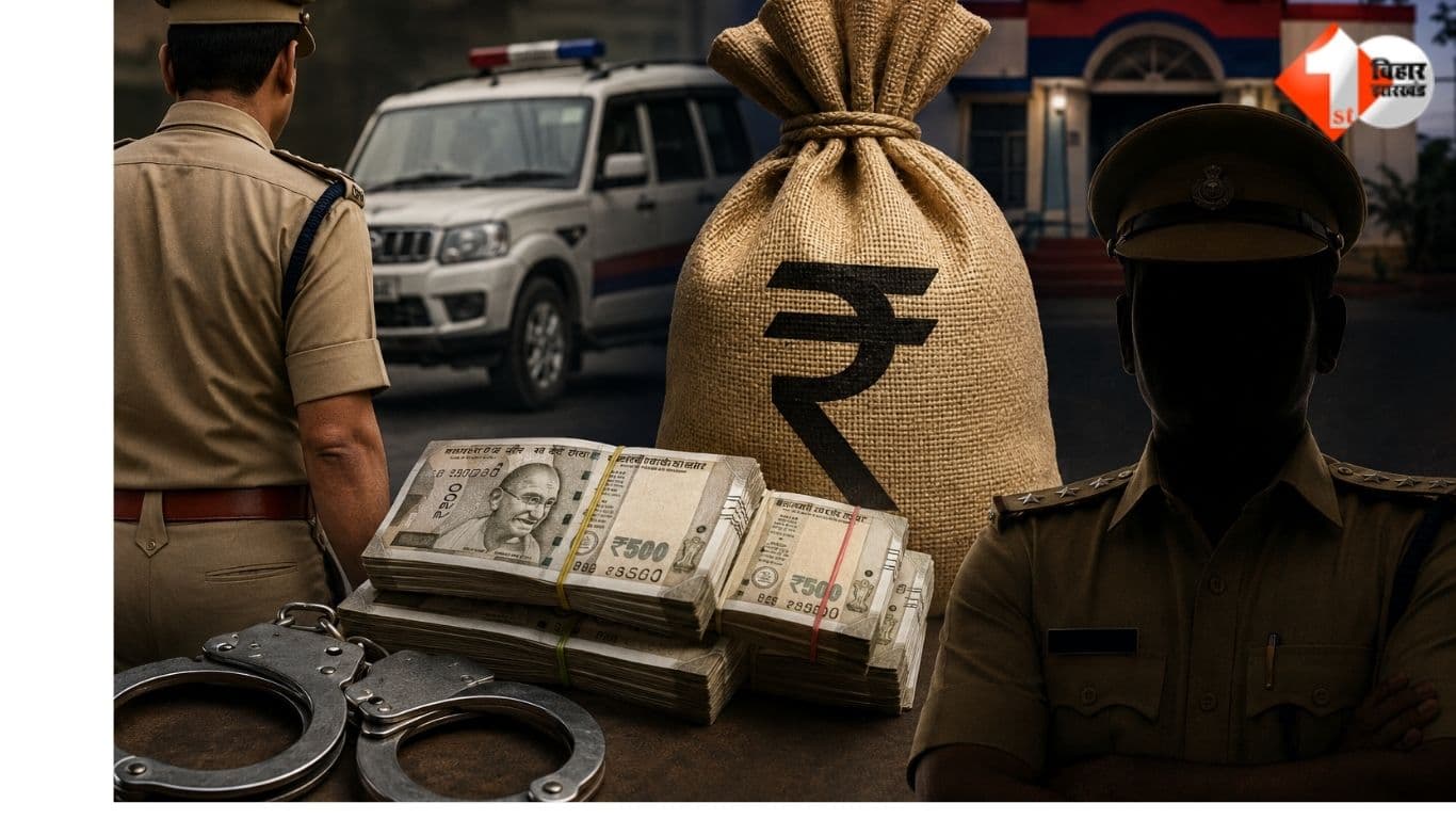 Bihar Police Motihari Police 35 लाख वसूली कांड Turkaulia Police Station Chakia Police East Champaran News Bihar Police Corruption Drug Smuggler Case Bihar EOU Investigation Bihar Crime News35 NE