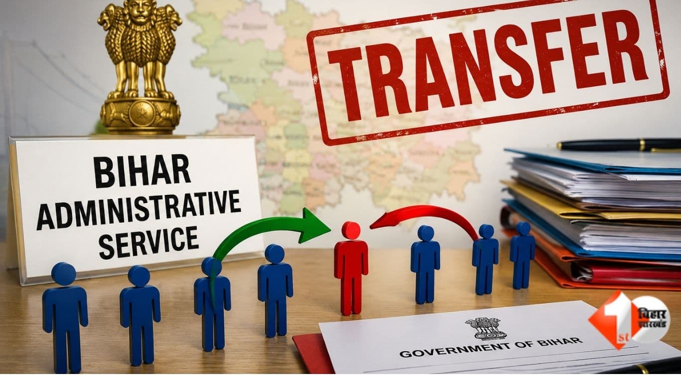 Bihar Transfer Bihar Administrative Service Transfer Bihar News Bihar Government General Administration Department Bihar BAS Officers Transfer Amitabh Singh Posting Anil Kumar Transfer Bihar IAS BAS T
