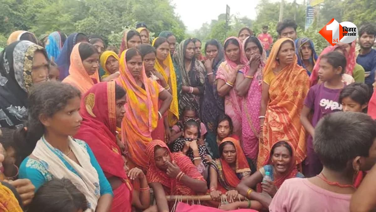 दवा लेने निकले अधेड़ को अज्ञात वाहन ने कुचला, मौके पर दर्दनाक मौत; परिजनों ने किया सड़क जाम