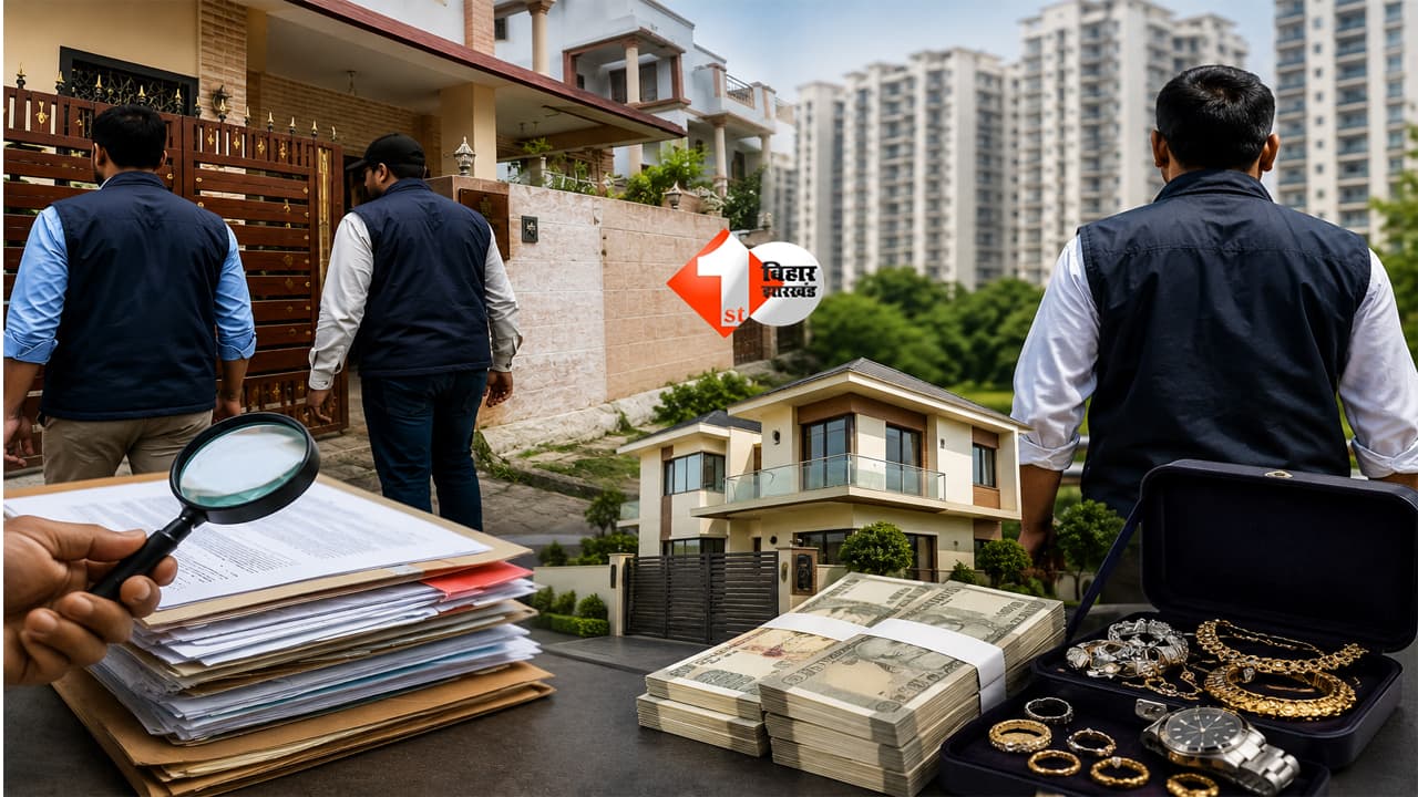 EOU Raid : भ्रष्ट अधीक्षण अभियंता के ठिकानों पर EOU की छापेमारी, आय से 3 करोड़ अधिक अर्जित करने के आरोप में पटना से दिल्ली तक छापेमारी....