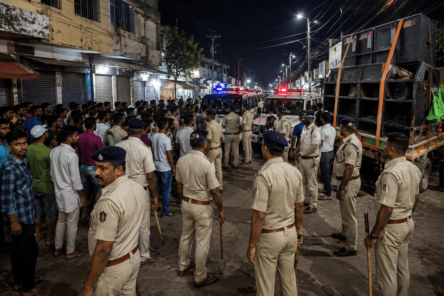 Bihar News : मुहर्रम से पहले डीजे जब्ती पर बवाल, महनार में भीड़ ने पुलिस को पीटा; थानेदार समेत 4 जवान घायल