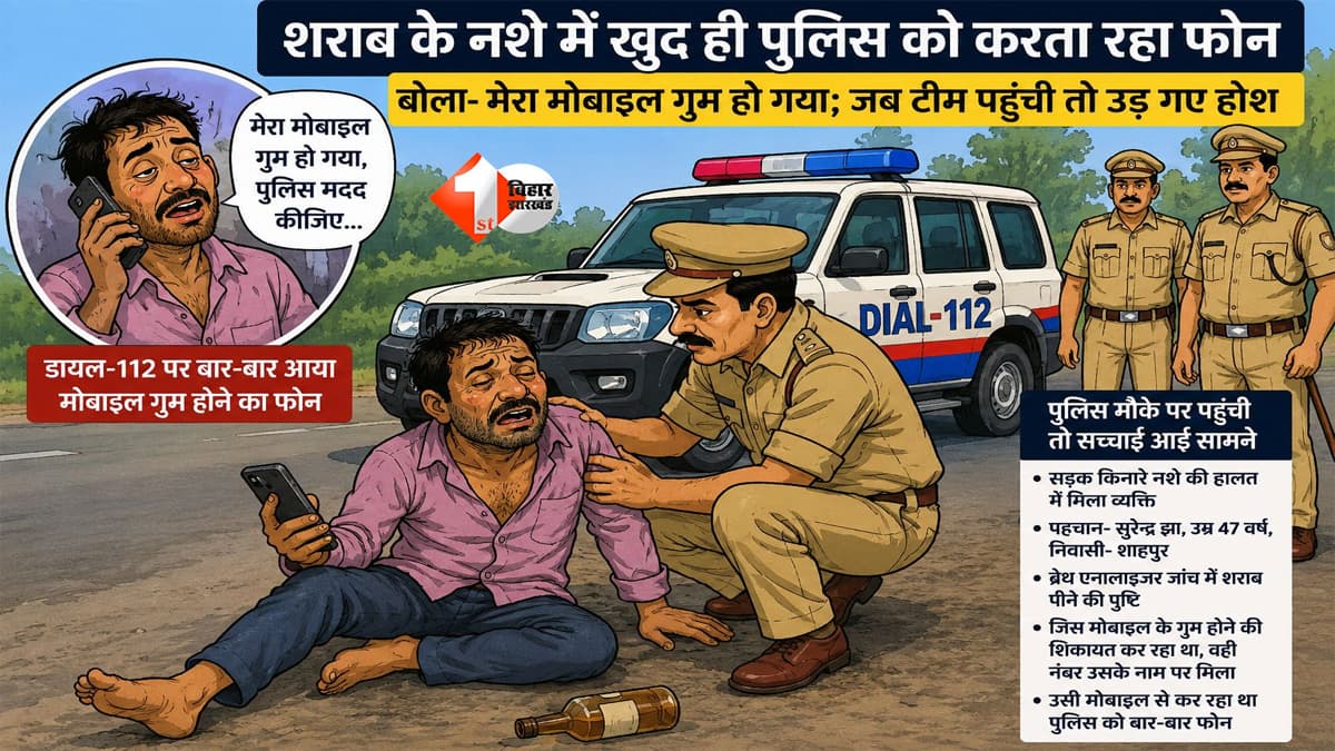 साहब, मेरा मोबाइल... अपने ही फोन से पुलिस को करता रहा कॉल, मौके पर पहुंची टीम तो सामने आई हैरान कर देने वाली सच्चाई