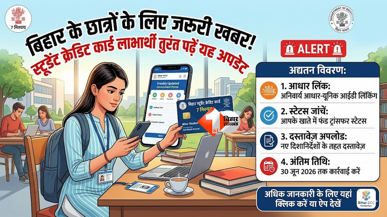 BIHAR NEWS : बिहार सरकार से पढ़ाई के लिए लोन लिया है तो तुरंत पढ़ें ये खबर! इस डेट तक पूरा कर लें यह काम; BSCC ने जारी किया सख्त आदेश