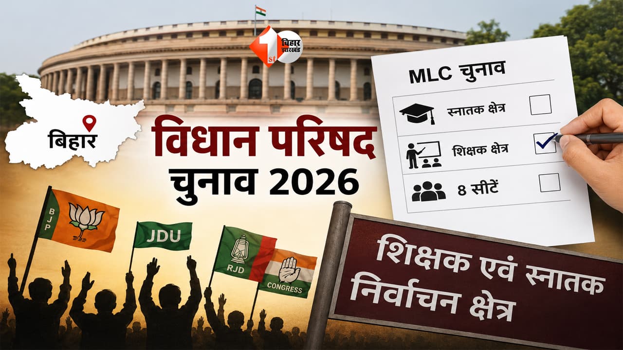 Bihar MLC Election 2026 : बिहार की 8 सीटों पर सियासी महासंग्राम! शिक्षक-स्नातक वोटर तय करेंगे सम्राट की साख और तेजस्वी की ताकत