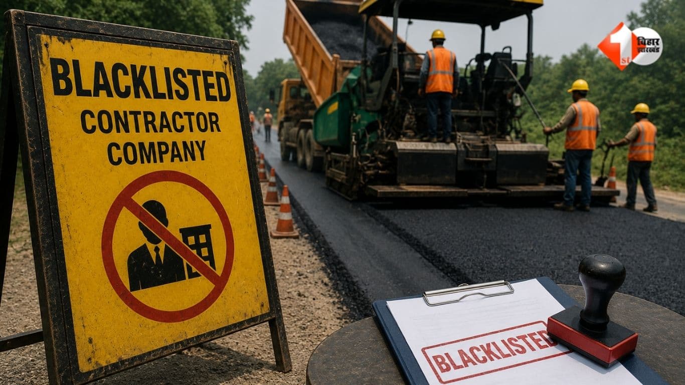 Bihar News, Bihar Rural Works Department, Contractor Blacklisted Bihar, Bihar Road Construction News, Bihar Tender News, Rural Works Department Action, Bihar Contractors News, Blacklisted Contractors