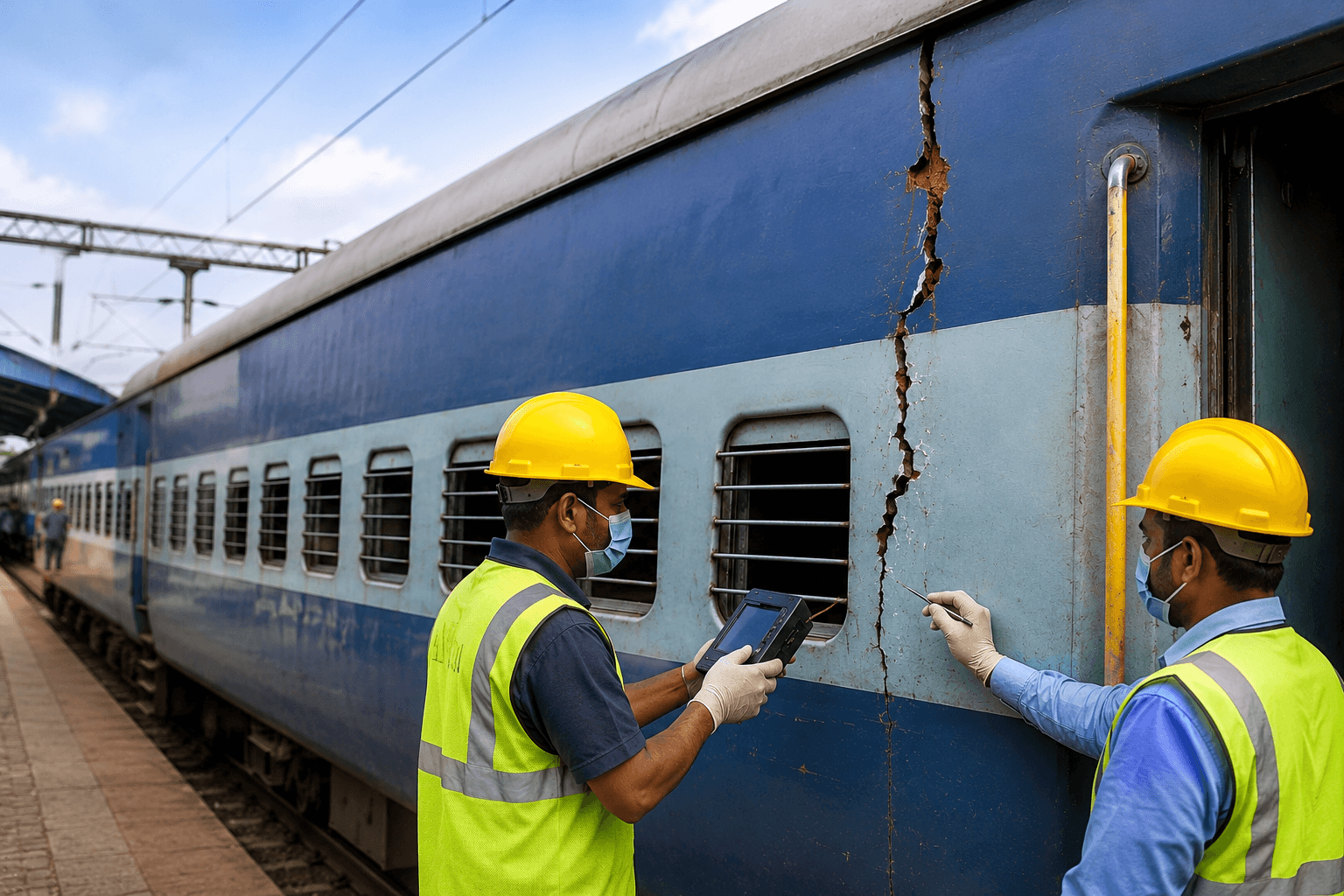 Bihar train : ट्रेन के कोच में मिली दरार! रेलवे ने तुरंत लिया बड़ा फैसला, देशभर में शुरू हुई सुरक्षा जांच, जानिए क्या है पूरा मामला