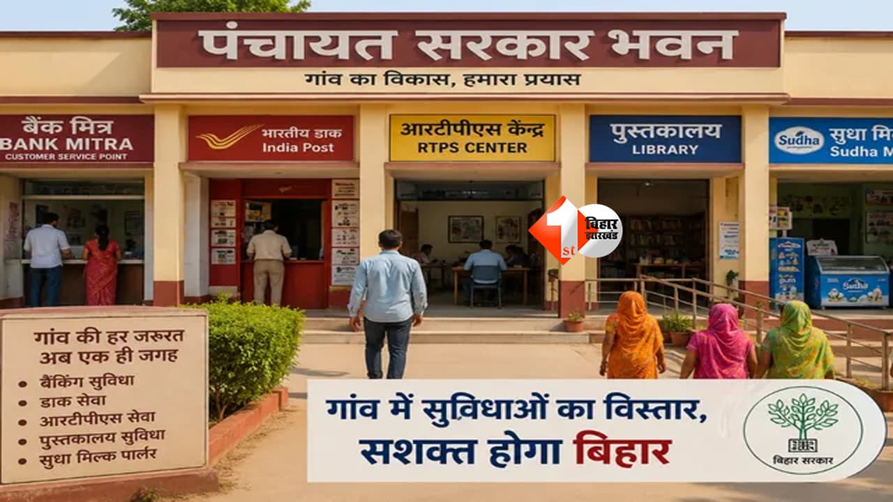 Bihar News : बिहार पंचायतों की होगी ऑनलाइन निगरानी, पंचायत सरकार भवनों में अब बैंक, डाकघर और सुधा मिल्क पार्लर; शिकायतों के निपटारे पर सरकार सख्त