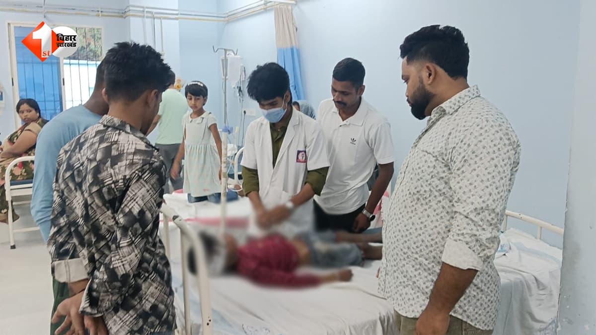 शराब तस्करों का पीछा कर रही पुलिस के बीच बड़ा हादसा, तेज रफ्तार बाइक ने मासूम बच्चे को कुचला, हालत गंभीर
