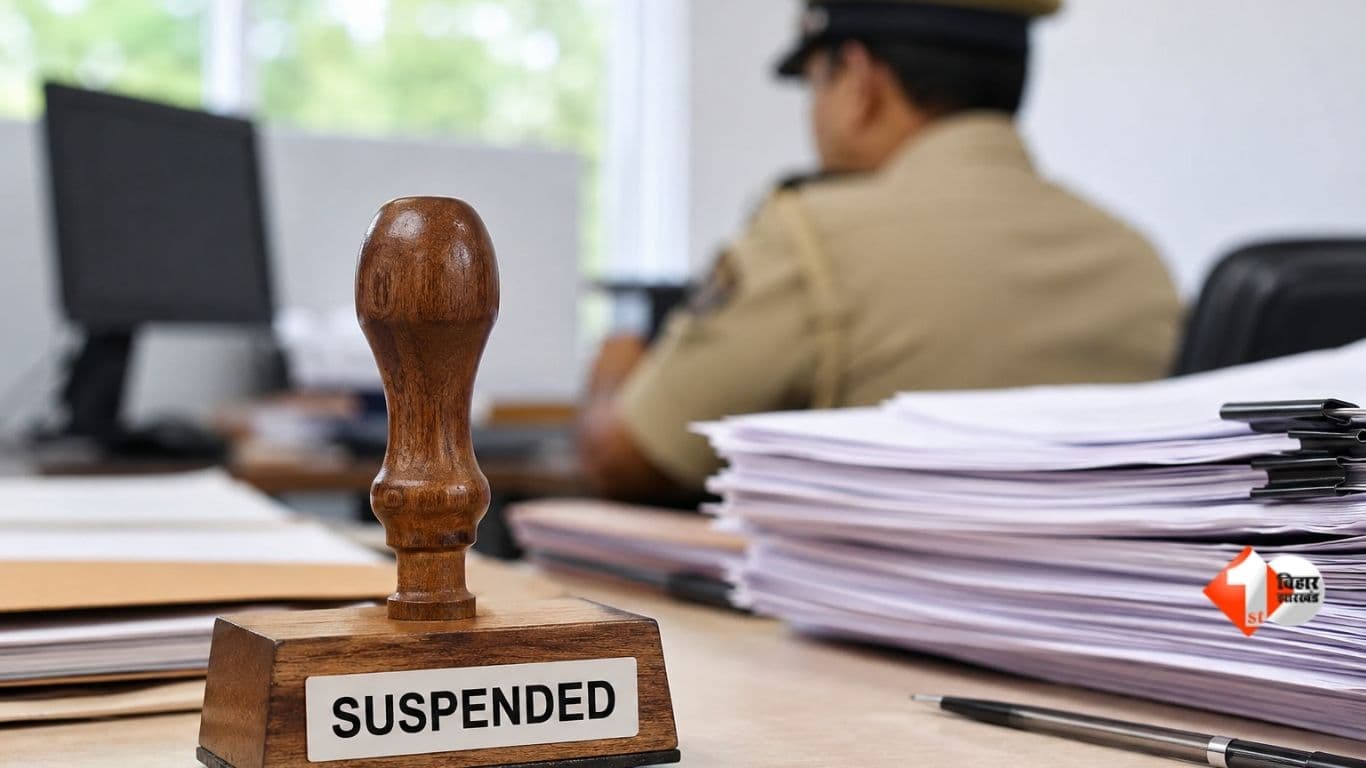 Bihar Transport Department, Darbhanga News, Transport SI Suspended, धनतेरस कुमार, परिवहन दारोगा सस्पेंड, राष्ट्रीय लोक अदालत, बिहार परिवहन विभाग, Darbhanga DM, Bihar Government Employee Suspension, Bi