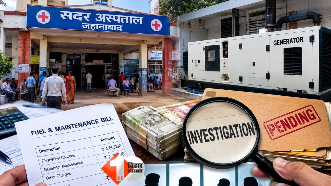 Bihar News, Jehanabad News, Jehanabad Sadar Hospital, Jehanabad Hospital, Generator Bill Scam, Generator Fuel Scam, Bihar Health Department, Bihar Health News, Jehanabad Health Department, Hospital Co