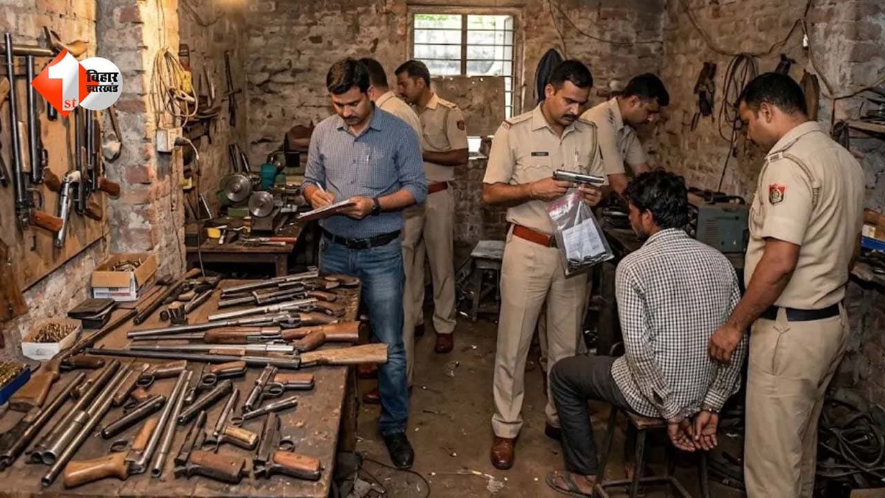 YouTube ट्यूटोरियल देखकर घर पर बना रहे थे देसी कट्टे... पुलिस ने मारा छापा, पिता-पुत्र गिरफ्तार