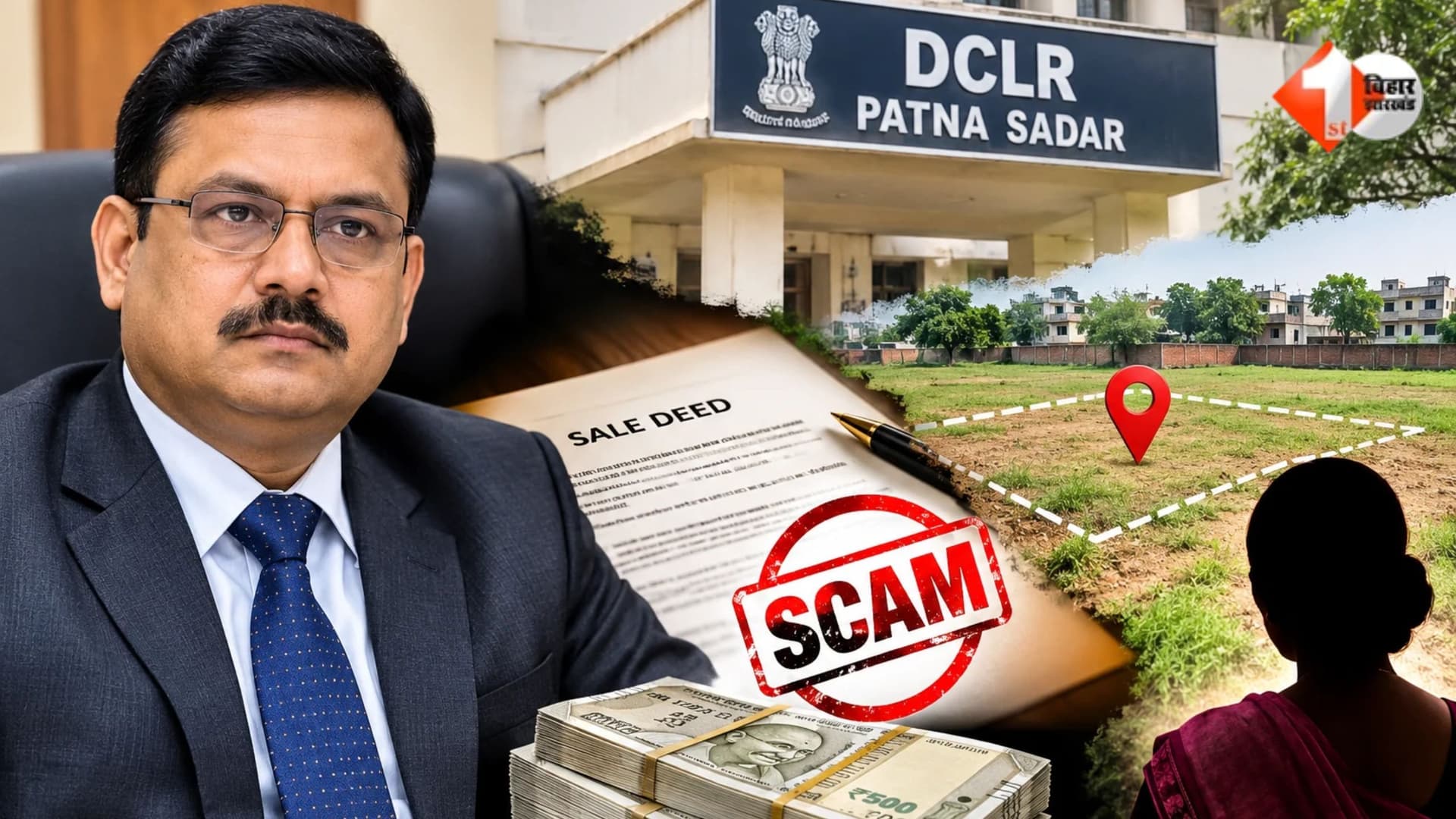Bihar News, Patna News, Bihar Administrative Service, Kumar Mithilesh Prasad Singh, Patna Sadar DCLR, DCLR News Bihar, Bihar Revenue Department, General Administration Department Bihar, Departmental I