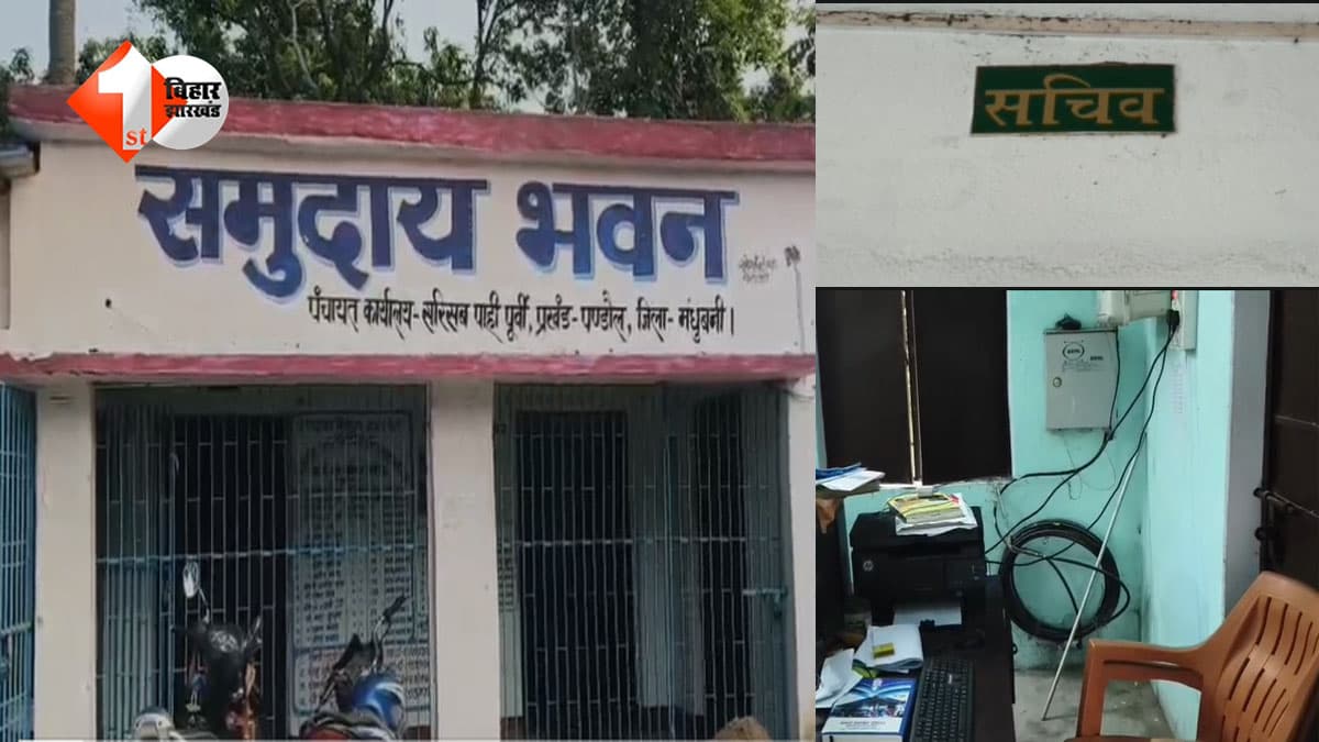 Bihar News : ऑफिस नहीं आए पंचायत सचिव, मोबाइल से बना ली हाजिरी! मुखिया ने लगाया वेतन लेने का गंभीर आरोप
