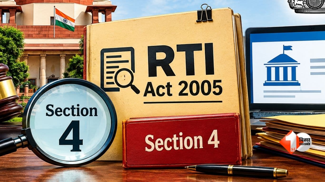 सूचना का अधिकार, धारा-4, आरटीआई की धारा-4,Bihar News, Bihar RTI News, RTI Act 2005, RTI Section 4, सूचना का अधिकार, RTI धारा 4, बिहार सरकार, बिहार के अधिकारी, General Administration Department Bihar,