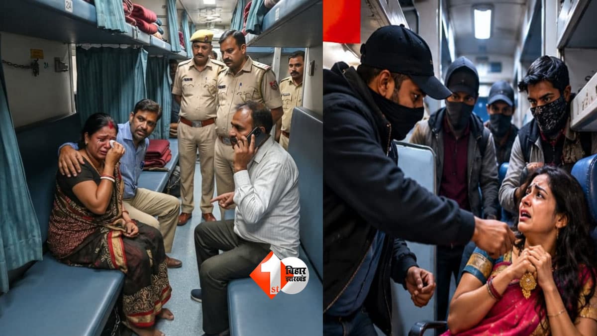 Vaishali Express robbery : वैशाली एक्सप्रेस के AC कोच में घुसे 7-8 लोग, महिला को घेरा और 5.10 लाख के गहने ले उड़े; कैसे हुई इतनी बड़ी वारदात?