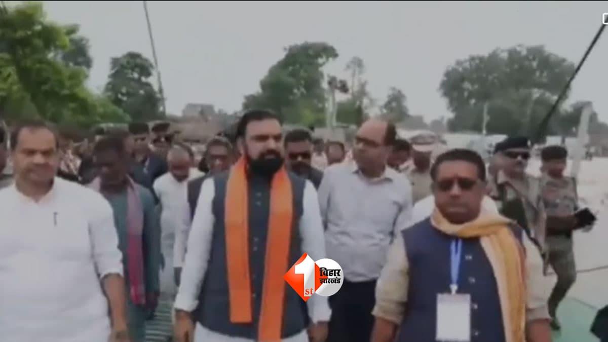 Bihar Flood 2026 : 6.30 लाख क्यूसेक सोन का पानी और गंगा में उफान! CM सम्राट चौधरी का बड़ा प्लान, अब नदी के बीच होगी ड्रेजिंग