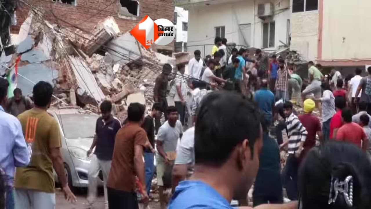 Delhi Building Collapse