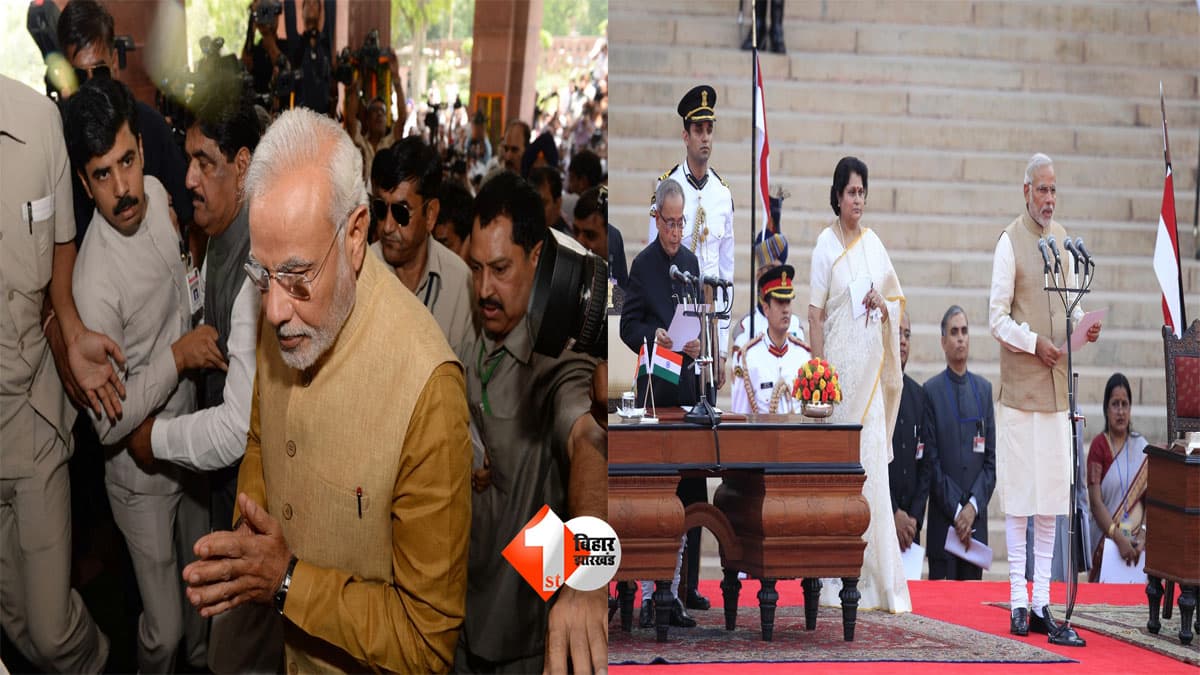 PM Modi Birthday 2026 : कभी ऐसे दिखते थे नरेंद्र मोदी! RSS से प्रधानमंत्री बनने तक की Unseen Photos